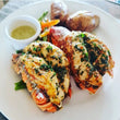 Garlic Lobster Tails (seasonal)