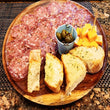 Italian Salami, Cheese & Olive Platter