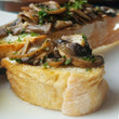 Fresh Mushroom & Goat Cheese Bruschetta